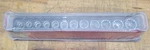 Snap-on 212fmy 12 Pc 3/8" Drive 12-point Metric Shallow Socket Set - Sealed New. Fixed Price $249.99.