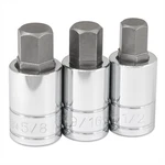 Titan 16162 3-pc 1/2" Dr Sae Hex Bit Socke. Fixed Price $24.45.