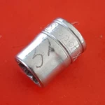 Snap-on Tools 3/8" Drive 8pt Point Double Square Socket F312 Engraved. Fixed Price $12.83.