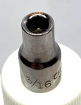 Craftsman 3/16" Inch 6 Pt Point 1/4" Drive Socket 43491 G Series Usa. Fixed Price $3.95.