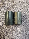 Snap-on Tools Rare 3/8" Drive 13mm 6pt Shallow Surface And Spline. Fixed Price $53.22.