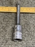 Vintage Snap On 3/8" Drive 8mm Long Spline Triple Square Socket Ftsm8l Usa. Fixed Price $13.00.