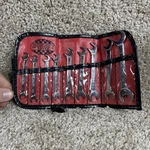 Bonney Lr-28 Ignition Wrench Set Nos Vintage 9pc Usa W/ Original Roll. Fixed Price $199.99.