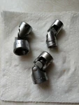 Universal Sockets, Cornwell, 6 Point, Shallow, 3/8" Drive, Lot Of 3. Fixed Price $16.00.