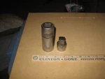 Vtg Farm Auto Mechanic Snap On Deep Socket 1 1/16 Ls 342 & 5/8 3/4 Adapter La 32. Fixed Price $23.99.