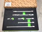 Vim Tools 3/8" Master Extension Set W/wobble, Swivel & Locking Extensions Mek600. Fixed Price $130.19.