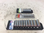 Quinn /craftsman / Pittsburgh Chrome Deep Socket Set. Fixed Price $24.95.