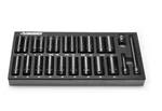 Husky 3/8 In. Drive Sae/metric Deep Impact Socket Set In Eva Foam (24-pieces). Fixed Price $51.79.