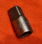 Matco Tools Usa Ba1216 3/8" Drive Female To 1/2" Male Adaptor Socket. Fixed Price $16.99.
