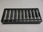 Snap-on 10-piece Metric Deep Socket Set Chrome 310tsm. Fixed Price $199.00.
