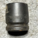 Williams 1" Impact Socket 3/4" Drive 6-632 Mechanics Tool 6 Point. Fixed Price $14.25.