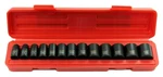 13 Pc 3/8" Dr. 6 Point Metric Shallow Impact Socket Chrome Vanadium Crv Set. Fixed Price $25.99.