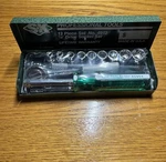 Vintage Sk Tools 1/4 Drive Sae Socket Set Ratchet 15pc 4915 Usa Sealed. Fixed Price $149.00.