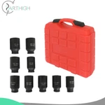 9pcs Deep Impact Socket Set 1/2" 6pt Drive Metric Axle Hub Nut 29-38mm. Fixed Price $40.95.