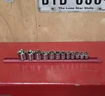 Matco Silver Eagle Sae 12pc 3/8" Dr Socket Set 6pt 1/4 5/16 3/8 - 15/16 Bsexx6. Fixed Price $74.95.