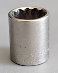 Craftsman 5/8" - 12 Point 3/8" Drive Socket Inverted G2 44335 Made In Usa. Fixed Price $6.73.