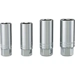 Craftsman 3/8 In. Drive Metric And Sae 6 Point Standard Spark Plug Socket Set, 4. Fixed Price $31.85.