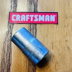 Craftsman Socket 9/16 -v- 47503 1/2 Usa Ultrasonic Cleaned. Fixed Price $11.95.