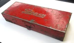 Snap On Kra223a 1/4" Drive Empty Red Metal Storage Box 6-1/2" X 2-1/2" 1-1/4". Fixed Price $34.88.