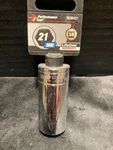 Performance Tool Socket 21mm 3/8 Drive Deep Chrome 6-point W38421 Lifetime. Fixed Price $6.99.