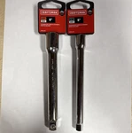 Craftsman Extension Bar Set 6-in Chrome 1/2-in 3/8-in Drive Cmmt44263 Cmmt44261. Fixed Price $12.99.