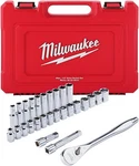 Milwaukee 48-22-9510 : 1/2" Drive 28pc Ratchet & Socket Set - Metric *ships Free. Fixed Price $169.99.