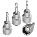 Suiwotin 4pcs 1/4" Hex Shank Rv Leveling Scissor Jack Socket Drill One Size. Fixed Price $11.86.