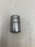 Cat 1/2" Drive 11/16" 12 Point Shallow Chrome Socket 8h-8551 Usa. Fixed Price $12.95.