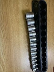 Snap-on Usa 12 Pc Metric 3/8" Drive Shallow Chrome Socket 8-19 Mm 212fsmy. Fixed Price $125.00.