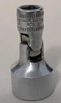 Snap On #tmusm15 15mm Metric Universal Swivel 6pt Socket 1/4" Dr. Fixed Price $33.99.