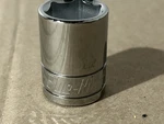 Blue Point 22mm 6point 1/2" Drive Crome Socket Blpsm1222. Fixed Price $14.99.