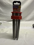 Kobalt 7pc Long Ball Hex Bit Socket Set, Sae, 1/4 / 3/8 Drive New. Fixed Price $12.50.