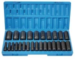 Grey Pneumatic 1726md 26pc 1/2" Drive, 12 Point, Deep Impact Socket Set 10-36 Mm. Fixed Price $316.19.