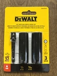 Dewalt 3 -piece Standard (sae) 3/8-in Drive Set 6-point Impact Socket. Fixed Price $10.98.