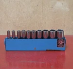 Matco Silver Eagle Sae 10pc 1/4" Dr Deep Socket Set 6pt 3/16" - 9/16" Adsexx6. Fixed Price $64.95.