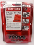 New Craftsman 6 Pc. 3/8" Drive Bolt-out Plus Damaged Bolt/nut Remover 52060 Usa. Fixed Price $42.00.