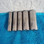 Craftsman 1/4" Dr 6pt Sae 5 Pc Ez Read Deep Well Socket Set. Fixed Price $12.50.