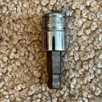 Snap On 3/8" Drive Sae Ball Hex Bit Driver Socket Fab12e. Fixed Price $15.00.