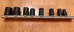 Snap On 1/4" Drive 3/16"-1/2" Sae Shallow 6pt Non Impact Sockets Lot Of 8. Fixed Price $70.00.