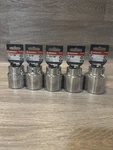 Crescent 3/4 In Drive Sae 12-point Socket Set Chrome Steel 1-11/16 2 5 Pieces. Fixed Price $60.00.