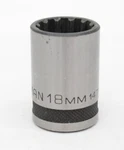 Craftsman 12 Point 1/2" Drive 18mm Shallow Socket Model 14719 Tf. Fixed Price $13.48.