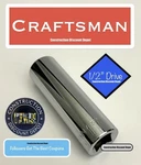 Craftsman Deep Socket Metric 1/2-inch Drive 17mm 12-point Cmmt44445. Fixed Price $9.93.