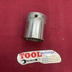 Vintage Snap-on Sw-360 1/2, 1/2" Drive 12 Point 1-1/8" Socket Usa. Fixed Price $16.50.
