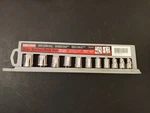 Craftsman 11 Piece 3/8" Drive. 6pt Metric Socket Set. #34464. Fixed Price $26.00.