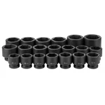 Grey Pneumatic 1" Drive 20 Piece Metric Set 45mm To 75mm. Fixed Price $1151.83.