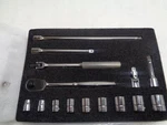 Williams Wsb-15f 15 Piece Socket Set Sae Inch Tool Kit 3/8 In Dr No Case R22. Fixed Price $100.77.
