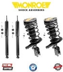 Complete Monroe Front Coil Spring & Rear Shock For Buick Chevy Oldmobile Pontiac. Fixed Price $395.13.