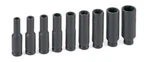Grey Pneumatic Corp. 9709dg 1/4" Drive 9 Piece Deep Magnetic Impact Socket Set. Fixed Price $107.06.