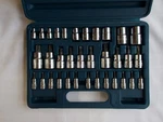 Vim Torx Tms34pf. 34pc Master Torx/ E-torx/ Star Bit Socket Set. Fixed Price $65.00.