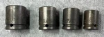 Proto Prof. Impact Socket 6 Point 1/2" Drive Lot Of 4 (1-1/16, 15/16, 7/8, 3/4). Fixed Price $35.97.